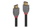Beelscherm- en tv-kabel - Lindy Anthra Line HDMI cable with Ethernet - 1 m - 36962
