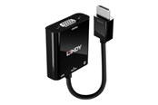 Beelscherm- en tv-kabel - Lindy - video converter - black - 38285