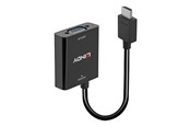 Beelscherm- en tv-kabel - Lindy - video converter - black - 38291