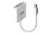 Beelscherm- en tv-kabel - Lindy - video adapter - Mini DisplayPort to DVI - 18 cm - 38318