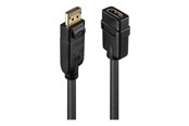 Beelscherm- en tv-kabel - Lindy adapter - 0.15 m - 41005