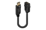 Beelscherm- en tv-kabel - Lindy Display Port 1.2 to HDMI 1.3 Passive Converter - 41005