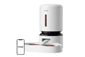 Katten - Petlibro Granary Camera Food Dispenser with Double Bowl 5L White - PL-AF203-36W