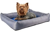 Honden - FLAMINGO - Cooling basket with gel  50 x 40x 8.5 cm - 5400585117554
