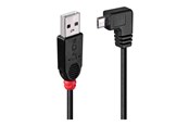 USB-kabel - Lindy - USB cable - USB to Micro-USB Type B - 2 m - 31977