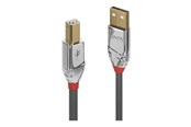 USB-kabel - Lindy CROMO - USB cable - USB to USB Type B - 50 cm - 36640