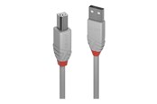 USB-kabel - Lindy Anthra Line - USB cable - USB to USB Type B - 3 m - 36684