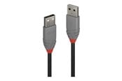 USB-kabel - Lindy Anthra Line - USB cable - USB to USB - 20 cm - 36690
