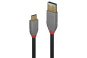 USB-kabel - Lindy 3m USB 3.2 Type A to C Cable. - 36919