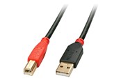 USB-kabel - Lindy - USB cable - USB to USB Type B - 10 m - 42761