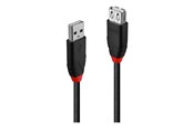 USB-kabel - Lindy USB 2.0 Slimline Active Extension Cable - USB extension cable - USB to USB - 5 m - 42817