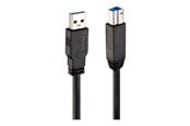 USB-kabel - Lindy - USB cable - USB Type A to USB Type B - 10 m - 43098