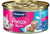 Katten - Vitakraft vitakraft poesie mousse, zalm 85gr - 4008239315403