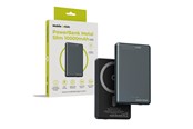 Powerbank - Mobile Origin PowerBank Metal Slim 10000mAh PB1 Powerbank - Grijs - 10000 mAh - MO-MMS-PB1