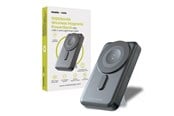 Powerbank - Mobile Origin Wireless Magnetic PowerBank 10000mAh - USB-C and Lightning Cable PB11 Powerbank - Grijs - 10000 mAh - MO-WMP-PB11