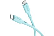 USB-kabel - Pro USB-C <-> USB-C - PD 60W - 1.5m - Turquoise - USB-kabel - 4040849777448
