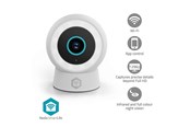 Netwerkcamera - Nedis SmartLife Outdoor Camera Wi-Fi Spotlight 3MP Full HD 1296p IP65 Cloud Storage (option) / microSD (not included) / Onvif 5 V DC With motion sensor Night vision White - WIFICO14CWT