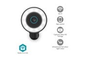 Netwerkcamera - Nedis SmartLife Outdoor Camera Wi-Fi Spotlight 4K / 3840x2160 IP65 Cloud Storage (option) / microSD (not included) / Onvif 5 V DC With motion sensor Night vision Black - WIFICO41CBK