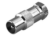 Beelscherm- en tv-kabel - Vivanco STD FKS -N - aerial adapter - 44013
