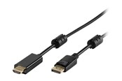 Beelscherm- en tv-kabel - Vivanco CC M 18 DP - adapter cable - DisplayPort / HDMI - 1.5 m - 45343