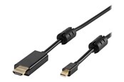 Beelscherm- en tv-kabel - Vivanco CC M 18 MDH - adapter - DisplayPort / HDMI - 1.8 m - 45344