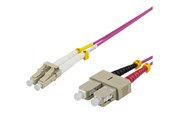 Netwerk - kabel - Deltaco LCSC-711 - network cable - 1.5 m - Roze - 1m - LCSC-711