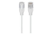 Netwerk - kabel - Ubiquiti UniFi patch cable - 12 cm - white - Wit - 0.1m - UACC-Cable-Patch-EL-C6A-12M-W