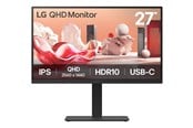 Scherm - 27" LG 27BA75QB-B - 2560x1440 (QHD) - 100Hz - IPS - 65W USB-C - KVM switch *DEMO* - 27BA75QB-B.AEU