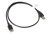 USB-kabel - Lanberg - USB extension cable - USB to USB - 70 cm - CA-USBE-10CC-0007-BK