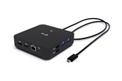 Docking station - I-Tec - docking station - USB-C / USB4 / Thunderbolt 3 / Thunderbolt 4 / Thunderbolt 5 - 2 x HDMI DP++ - 1GbE - C31TRIVIDPRO100W