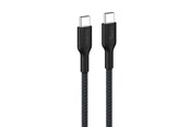 USB-kabel - Belkin USB-C TO USB-C 240W 2.0 BRAIDED PCR 2M BLACK - CAB025HQ2MBK