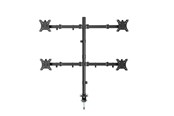 Monitorbevestiging - Gembird Adjustable desk 4-display mounting arm - MA-D4-01