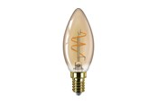 Armaturen & Lampen - Philips LED spot Vintage B35 Candle 270lm 3.1W/918 (25W) Dimmable Amber E14 - 929004584001