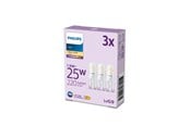 Armaturen & Lampen - Philips LED spot 220lm 1.9W/827 (25W) 3-pack G9 - 929003790593