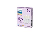 Armaturen & Lampen - Philips LED spot 470lm 3.7W/827 (40W) 3-pack G9 - 929003790893