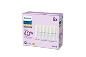 Armaturen & Lampen - Philips LED spot 470lm 3.7W/827 (40W) 6-pack G9 - 929003790896