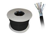 Netwerk - kabel - A-LAN Technologie ALANTEC bulk cable - 305 m - black - Zwart - 305m - KIF6OUTS305