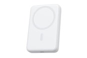 Powerbank - Aukey PB-MS04 MagFusion Magnetic Wireless - Frost White Powerbank - Wit - 10000 mAh - PB-MS04 White