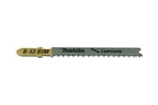 Decoupeerzaag - Makita B-53 - jig saw blade - for wood plastic chipboard plywood laminate hardwood veneered wood melamine faced chipboard (MFC) laminated wood - 5 pieces - B-10986