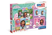 Puzzels - Clementoni Gabby's Dollhouse Edukit 4in1 Puzzles and Games 3D Puzzels - 18319