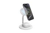 Mobiel - Adapters & Opladers - SBS Qi2 2x1 Wireless Charging Station 15W White - TEWIR2IN1QI2