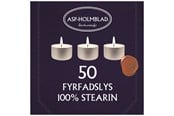 Decoratie - Asp-Holmblad Theelichtjes Stearine 6u. - 68722