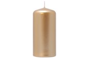 Decoratie - Asp-Holmblad Pilaarkaars Metaal Gold - 69507