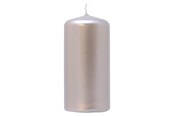 Decoratie - Asp-Holmblad Pilaarkaars Metaal Silver - 69810