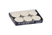 Decoratie - Asp-Holmblad Maxi Theelichtjes Stearine 8u. - 70019