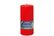 Decoratie - Asp-Holmblad Milieuvriendelijke pilaarkaars Brilliant Red - 70711