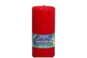 Decoratie - Asp-Holmblad Milieuvriendelijke pilaarkaars Deep Red - 70791