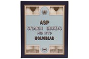 Decoratie - Asp-Holmblad Adventspilaarkaarsen Wit met speer - 71018