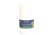 Decoratie - Asp-Holmblad Milieuvriendelijke pilaarkaars White - 71758
