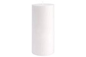 Decoratie - Asp-Holmblad Shea Pillar kaars White - 72105